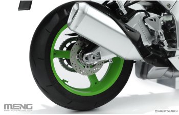 Сборная модель Kawasaki Ninja ZX-10R Pre-Coloured Edition