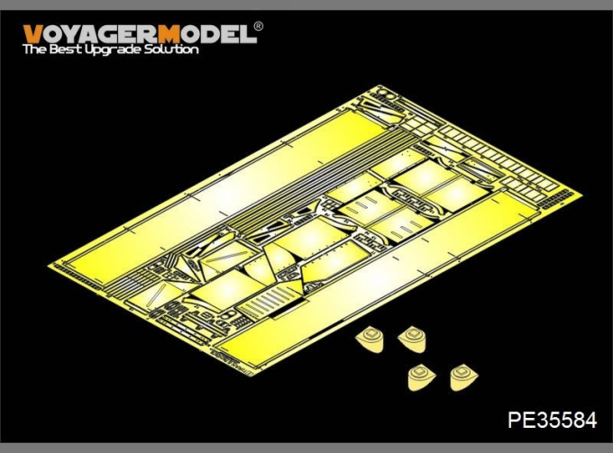 Фототравление для Modern Israeli Tiran 5 MBT Fenders(FOR TAMIYA 35328)