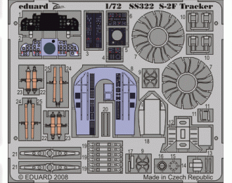 Цветное фототравление для S-2F