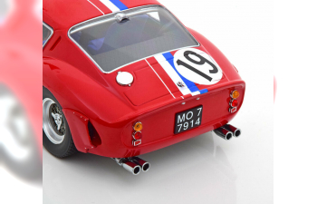 FERRARI 250 GTO #19 2nd 24h Le Mans (1962), red