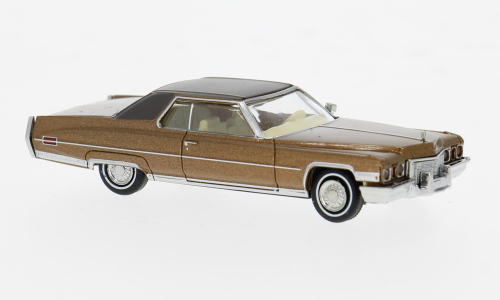 CADILLAC Coupe deVille (1972), brown