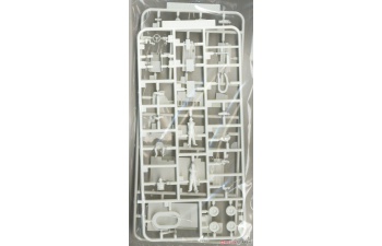 Сборная модель U.S. Navy Flight Deck Crew & Fire Engine