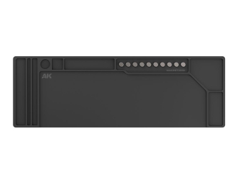 Силиконовый коврик черного цвета / Silicone tablecloth black