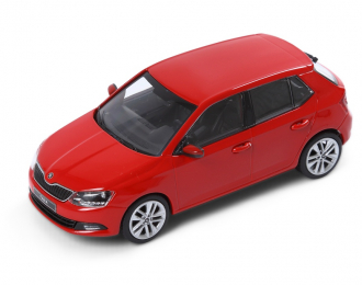 SKODA New Fabia, corrida red