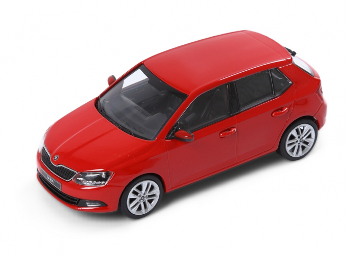 SKODA New Fabia, corrida red