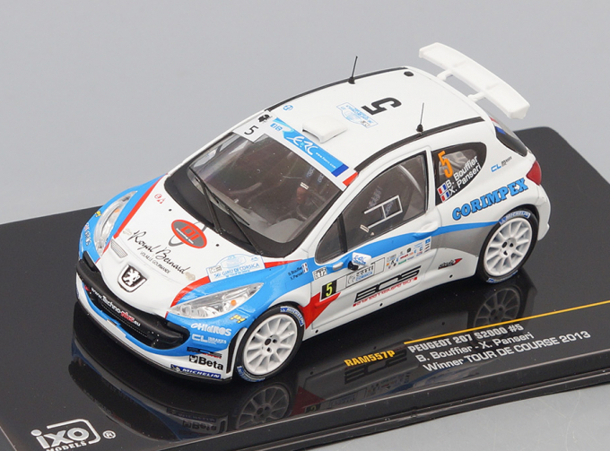 PEUGEOT 207 S2000 #5 B.Bouffier / X.Panseri Winner Tour De Course 2013