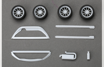 Конверсионный набор Charge Speed Mazda MX-5 Bottom-Line Detail-up Set для моделей T 24342(Resin+PE+Metal parts)