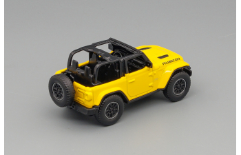 JEEP Wrangler Rubicon Open (2012), Yellow Black