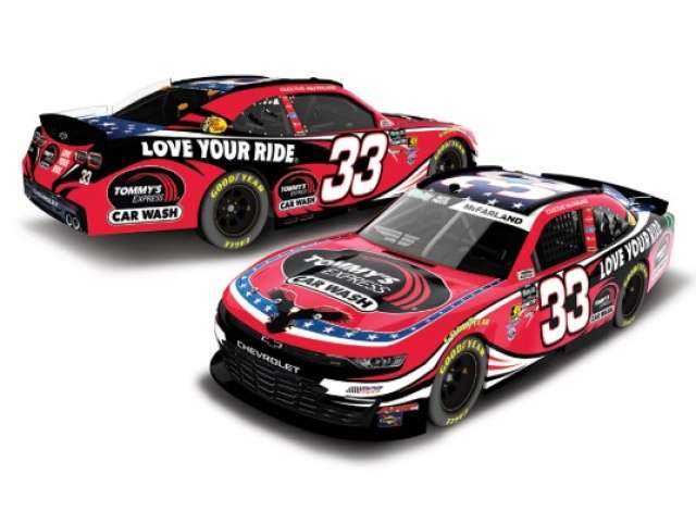 CHEVROLET #33 Cleetus McFarland * Tommyâ€™s Express Car Wash*, red 2026