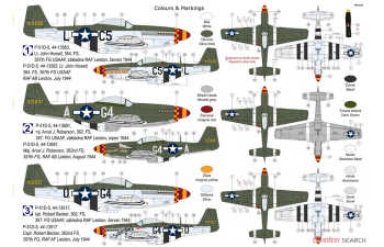 Сборная модель P-51D-5 Mustang ″357.th FG″