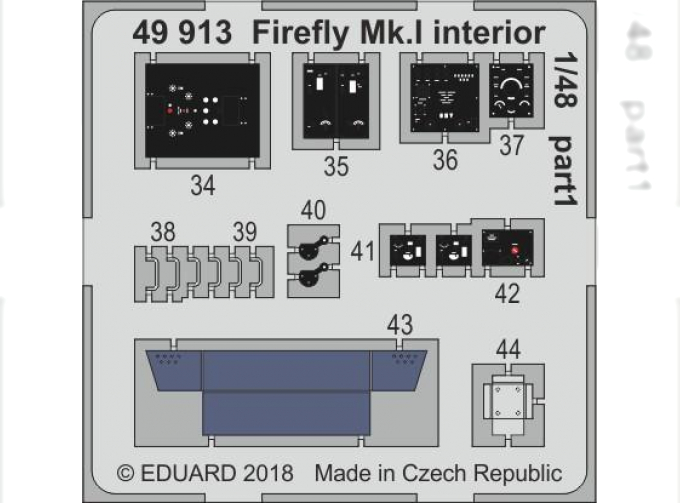 Фототравление для Firefly Mk. I interior