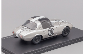 TOYOTA 800 Sports Gt-i N 20 Ccc Race Funabashi Circuit (1965) Tojiro Ukiya, silver / white