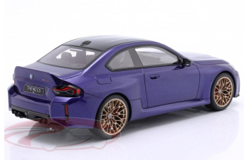 BMW M2 CS Coupe (2025), purple / golden Rims