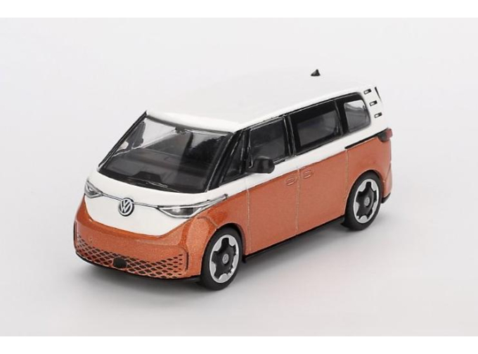 VOLKSWAGEN ID. Buzz Caravelle (2022), white/orange
