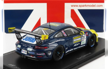 PORSCHE 911 991 Gt3 Cup N25 Porsche Carrera Cup England Champion (2021) Dan Cammish, Black Yellow