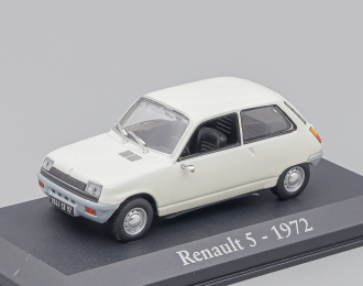 Renault 5 1972, white