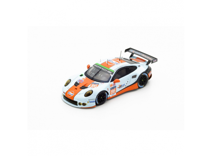 Porsche 911 RSR #86 LMGTE Am Gulf Racing M. Wainwright - A. Carroll - B. Barker