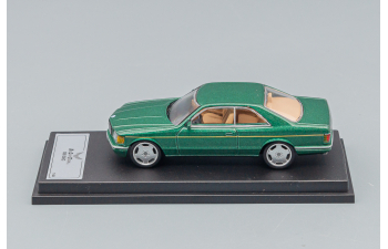 MERCEDES-BENZ 500 SEC (C126), green metallic