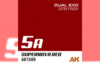 Краска акриловая Dual Exo 5A - Supernova Red, 60ml