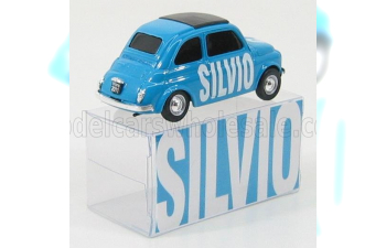 FIAT 500 Election-day 2008 - Aprile 2008 - Silvio, Light Blue