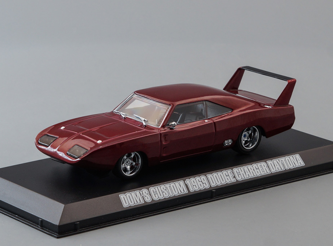 DODGE Charger Daytona из к/ф "Форсаж VI" (1969), dark red