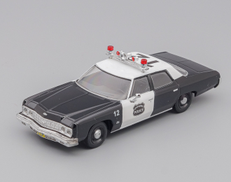 CHEVROLET Bel Air City of Norvich Police, Полицейские Машины Мира 25, black