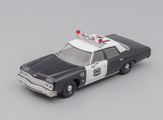 CHEVROLET Bel Air City of Norvich Police, Полицейские Машины Мира 25, black