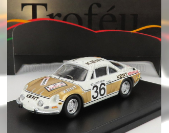 RENAULT Alpine A110 №36 Rally Ypres (1972) F.vandecaveye - W.plas, White Gold