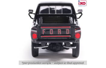 FORD F-150 XLS Flareside 4X4 PIick-up (1983), black