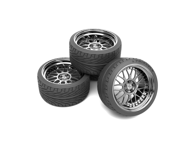 Набор дисков WORK MEISTER M1 3PIECE 19 дюймов (с покрышками)