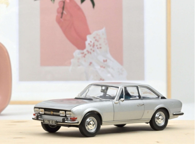 PEUGEOT 504 Cabriolet (1969), silver