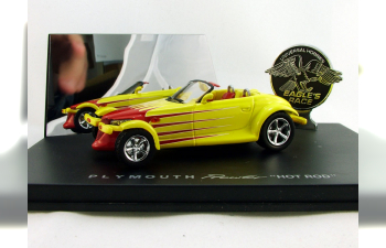 PLYMOUTH Prowler HOT ROD, Eagle Collectibles 1:43, yellow