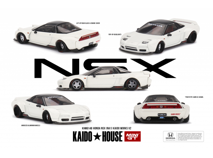 HONDA NSX (NA1) "Kaido WORKS" V2, white