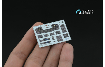 Декаль интерьера кабины Lynx AH-7 (Airfix) (с 3D-печатными деталями)