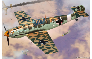 Сборная модель Messerschmitt Bf109E-4/TROP