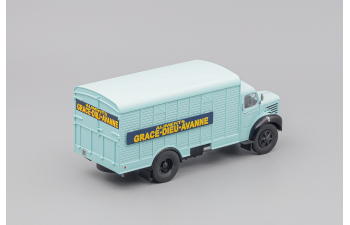 BERLIET Glr 8m2 Truck Cassonato Grace-dieu-avanne Aliments 2-assi (1960), mint