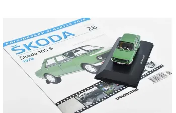 SKODA 105 S (1978), green