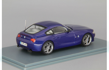 BMW Z4 M Coupe (2009), blue metallic