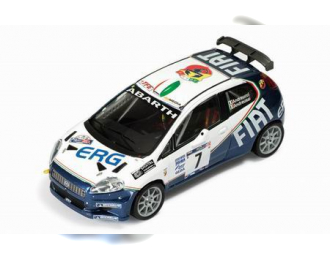 FIAT PUNTO S2000 7 Andreussi-Andreucci Winner Rally Mille Miglia 2006, белый с синим