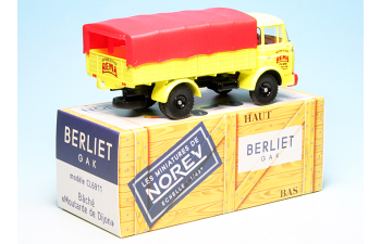 BERLIET GAK BachÃ© Moutarde de Dijon, yellow/red