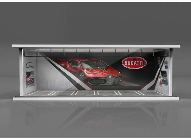 Parking Garage *Bugatti with light*, red/black