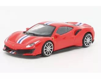 FERRARI 488 Pista, red