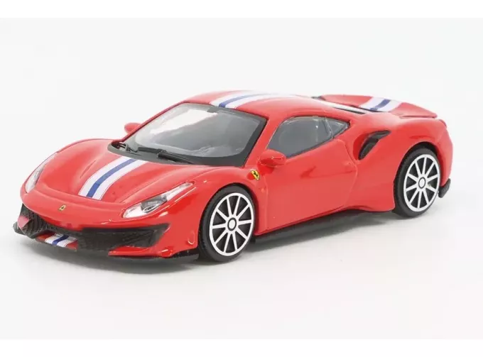 FERRARI 488 Pista, red