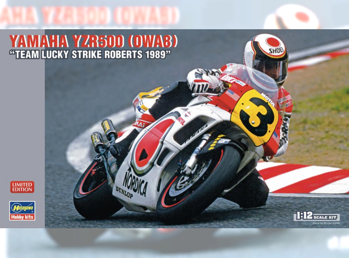 Сборная модель Yamaha YZR500 Team Lucky Strike Limited Edition