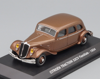 CITROEN Traction 22 CV Familiale (1934), brown