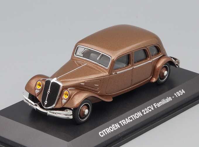 CITROEN Traction 22 CV Familiale (1934), brown