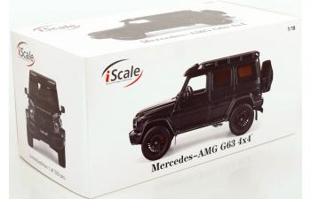 MERCEDES-BENZ AMG G63 W463 4x4 (2022), black metallic