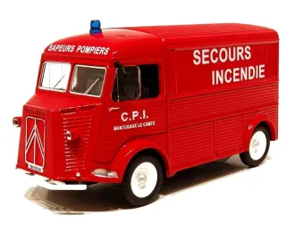 CITROEN HY Secours Incendie Pompiers (1962), red