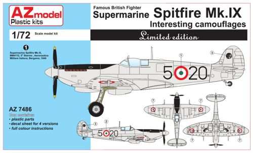 Supermarine Spitfire Mk.IX "Interesting Camouflage Schemes"