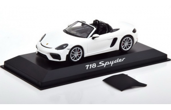 Porsche 718 (982) Boxster Spyder 2019 - White